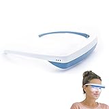 luminette 3 Lichttherapie-Brillen – Tragbare Happy Lamp – Natürliche Linderung für Schlafprobleme, saisonale Stimmungsstörungen und Jetlag – Tragbare Tageslichtlampe (Blau)