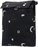 Amazon Basics - Verdunkelungsrollo mit Saugnäpfen, 127 x 198 cm, Mond und Sterne