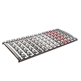 Ravensberger Matratzen Lattenrost Premium (Variflex) 5-Zonen Buche Systemtellerrahmen | Starr | 4-Fach Segmentteller-Federelementen | Made IN Germany | 90 x 200 cm