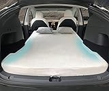 TESCAMP Campingmatratze CertiPUR Memory Foam Automatratze, Aufbewahrungstasche & Laken im Lieferumfang enthalten, für Tesla Model Y, tragbar, faltbar, platzsparend, im Auto schlafen, Twin Size