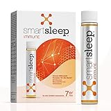 smartsleep® IMMUNE I 7 Stück I IMMUN-Nährstoff-Formel speziell für die Nacht I Unterstützt das Immunsystem I Nahrungsergänzungsmittel mit Vitaminen, Mineralstoffen und Aminosäuren.