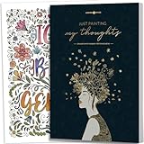 Lebenskompass Malbuch für Erwachsene - Mandala für Entspannung von 'Just Painting My Thoughts' - Mandalas für Erwachsene - Ausmalbuch mit Sprüchen & Zitaten